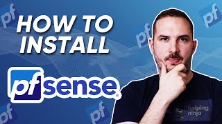 How To Install pfSense  Beginners Configuration Guide [upl. by Readus]