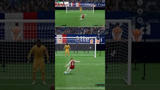 Can you stop this penalty Arsenal penalty shootout arsenal penalty gaming fifa fc24 shorts [upl. by Atirec461]