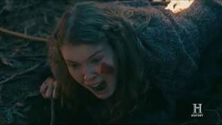 Vikings  Ivar Kills Hvitserks Girlfriend Season 5B Official Scene 5x18 HD [upl. by Ainedrag]