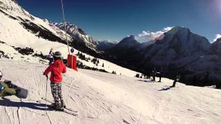 Ski fahren in Oberammergau Ehrwald und Garmisch [upl. by Purcell]