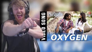 Oxygen  Video Song  Kavan  Hiphop Tamizha  K V Anand  Vijay Sethupathi • Reaction By Foreigner [upl. by Baker]