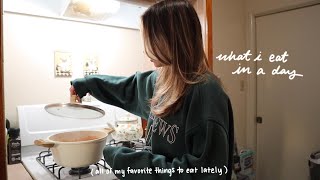 all of my favorite things to eat lately [upl. by Eerased697]