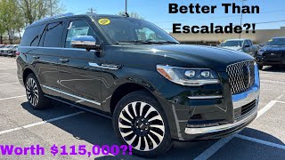 2023 Lincoln Navigator Black Label 35TT POV Test Drive amp Review [upl. by Anifur367]