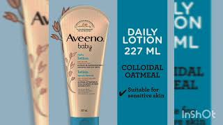 Aveeno baby daily lotion  malayalam review  best baby lotion for babies [upl. by Hahcim785]