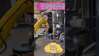 Polishing Machine With FUNAC Robotic Arm For Buffing Car Bodies  Interior Components polishing [upl. by Kcirded93]