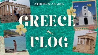 greece travel vlog athens aegina amp moni island [upl. by Sokim]