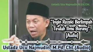 quotIngin Rezeki Berlimpah Tirulah Ilmu Burungquot Ustadz Ucu Najmudin MPd Cht Audio [upl. by Rudolf689]