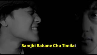 Naren Limbu  Antim Maya  Karaoke [upl. by Karil]