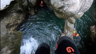 On a testé pour vous le canyoning dans le HautJura [upl. by Marcello]