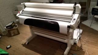 LAMINATEUR Q1400 COLD EXCELAM GMP 140 cm [upl. by Thorma]