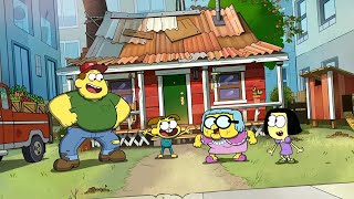 Big City Greens the Movie Spacecation  Green Family Vacation Hebrew [upl. by Popele]