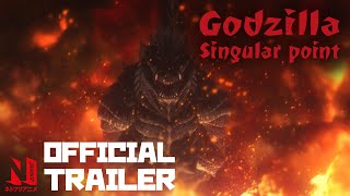 Godzilla Singular Point  Official Trailer  Netflix Anime [upl. by Zolly581]