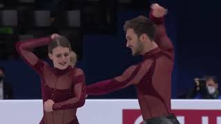 Gabriella Papadakis Guillaume Cizeron  20220325  World Championship Rythm Dance [upl. by Nagel]