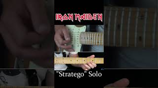 Stratego Guitar Solo  Iron Maiden [upl. by Eityak]