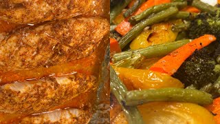 Baked Tilapia in Just 5 Minutes of Prep  Bonus Veggie Recipe [upl. by Yrod520]