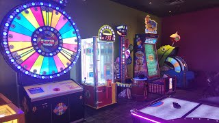 Arcade Tour Shakeys Pizza Fontana CA [upl. by Dudden]