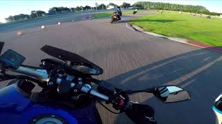 Motor Circuit Training  MCT Midland Circuit Lelystad  Yamaha MT09 [upl. by Akemahs108]