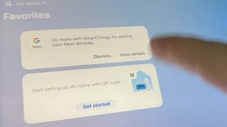 Start setting up My home with QR code  SmartThings App  Samsung TV [upl. by Evante]