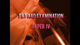 AAO Exam Paper IV  USOF Schemes Part I [upl. by Dent]