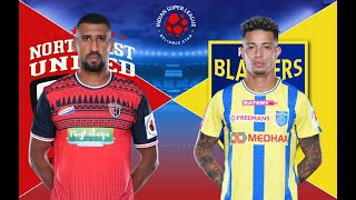 Live Kerala blasters vs NorthEast united isl Live football match [upl. by Nnairac]