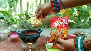 how to make mrnoodles। Masala noodles recipe। miniaturecooking smshapla [upl. by Toscano]