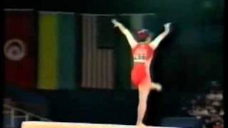 Risa Sugawara  1993 Worlds AA Prelims  Balance Beam [upl. by Leverett]