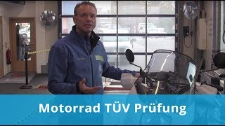 Motorrad TÜV Prüfung [upl. by Sreip]