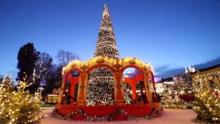 Christmas in Tivoli Gardens Copenhagen [upl. by Duomham]