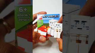 Minecraft Fake LEGOlego toys minecraft unboxing shorts [upl. by Johanna]