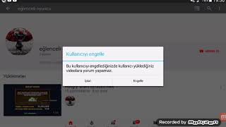 Youtube kanal engellemebanlama mobil [upl. by Kayle]