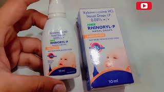 Rhinoryl nasal drops Xylometazolineusesdosehow to use full info in hindi 👍 [upl. by Anisor]