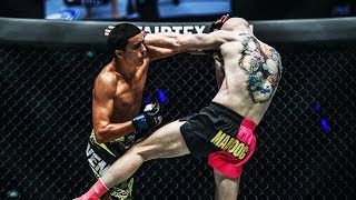 ONE’s Best KOs Of 2018  Alaverdi Ramazanov vs Andrew Miller [upl. by Kenta]