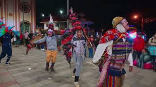 ASI BAILAN LAS COMPARSAS EN CUENCA SININCAY FIESTAS VIRGEN DEL CARMEN [upl. by Inkster423]