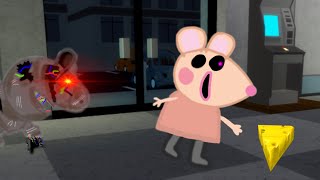 OH BOY CHEESE Meme with Mousy and Robby from Piggy Roblox  Mousy vs Robby Part 2 [upl. by Salohcin]