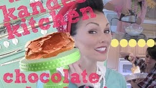 Cooking with Kandee Best Chocolate Cake and Icing Recipe  Kandee Johnson [upl. by Salina]