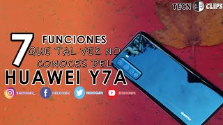 HUAWEI Y7A  7 Funciones que tal vez no conocías [upl. by Disario]