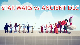 STAR WARS Team vs ANCIENT DLC Team  Totally Accurate Battle Simulator TABS [upl. by Konrad]