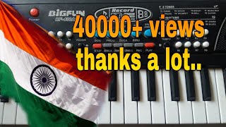 Jana gana mana song on bigfun company piano very easy [upl. by Bores]