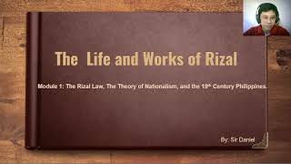 The Rizal Law The Theory of Nationalism and the 19th Century Philippines [upl. by Onileba]