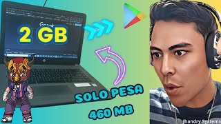 😱INCREÍBLE EMUL4DOR CON PLAYSTORE PARA PC GAMA BAJA 460 MB✅ [upl. by Atorod]