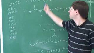 IUPAC alkane nomenclature 10 [upl. by Nyleaj248]