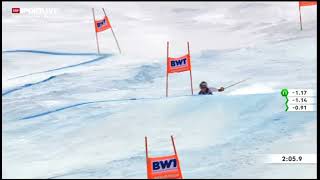 Marco Odermatt 1 Platz Riesenslalom Adelboden 2022 [upl. by Bartolemo]