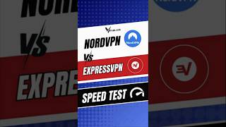 NordVPN vs ExpressVPN Speed Test Which is faster shorts shortsfeed shortsvideo [upl. by Enniroc]