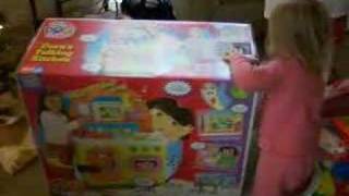 Brooklyn Gets a Dora Kitchen from Aunt Tabi [upl. by Ifok]