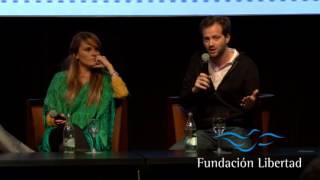 XII CEP  Gloria Álvarez y Axel Kaiser presentaron quotEl engaño populistaquot [upl. by Diskin]