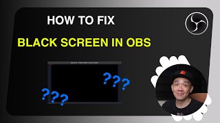 How to Fix Black Screen Video Capture Device on OBS 2024 [upl. by Suzzy]