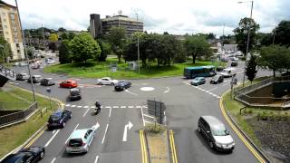 Hemel Hempstead Plough roundabout  the magic roundabout [upl. by Annaya]