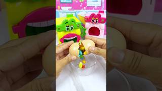 Washing Machine Eating Egg Candy Satisfying With Unboxing ASMR Videos [upl. by Rekab]