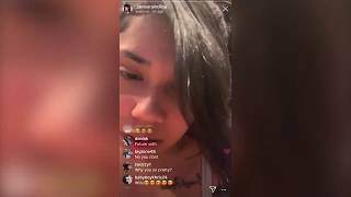 Sara Molina 6ix9ine Baby Mama On Instagram Live  February 1st 2020 [upl. by Nessy]