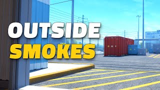 CS2 Nuke Outside Smokes [upl. by Roosevelt]